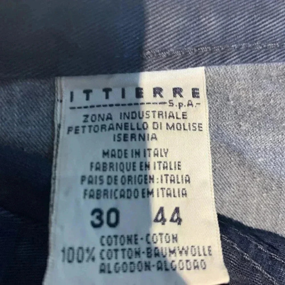 Versace Jeans Couture Dark Blue Size 30 - Picture 5 of 6